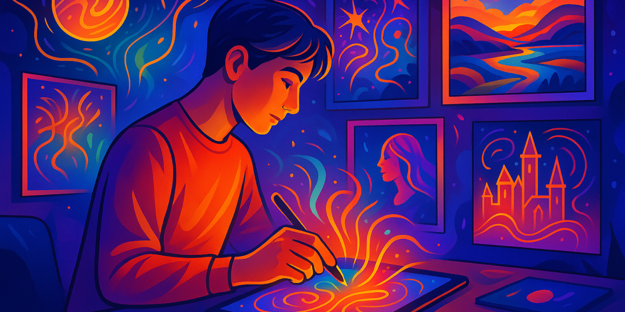 AI as Your Creative Partner: Transforming Personal Expression and Digital Art